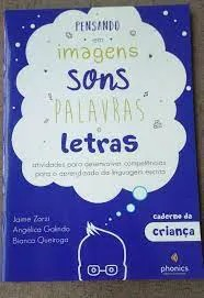 Pensando em imagens, sons, palavras e letras- Caderno da criança